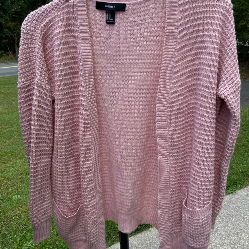 Forever 21 Mauve Women's Cardigan